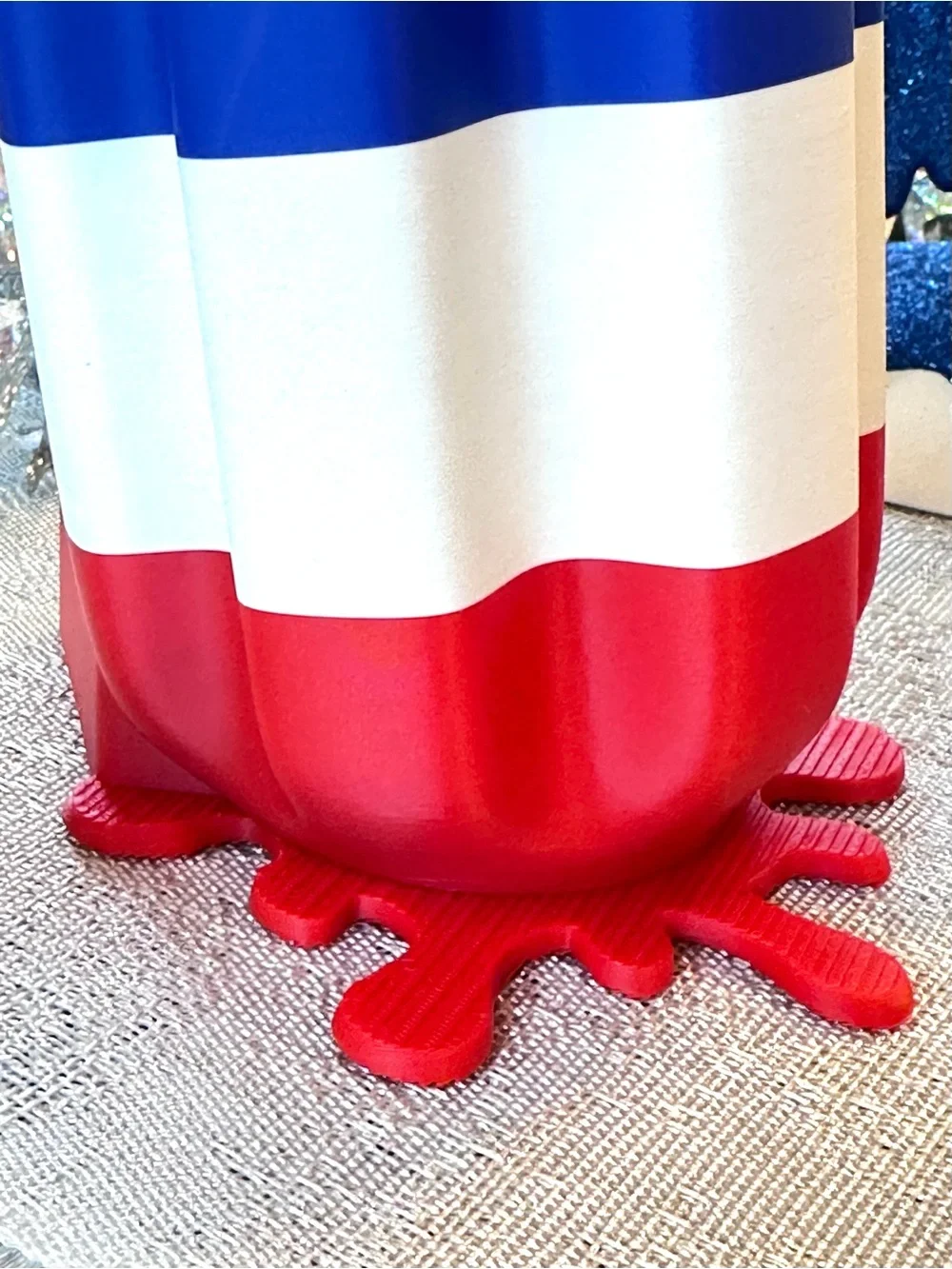 Patriotic Red, White, and Blue Popsicle Soap holder for Bath & Body Works